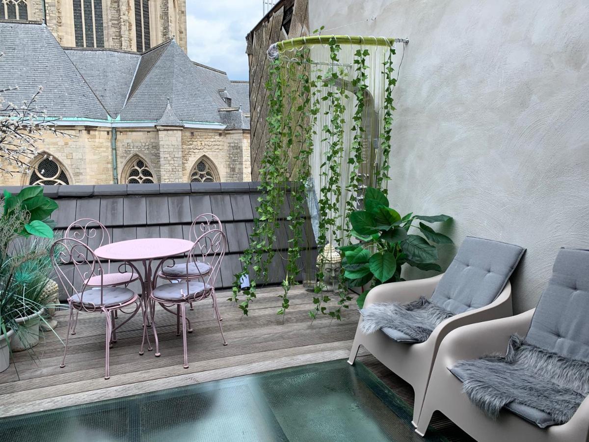 Appartement Wellness Loft With Sauna, Jacuzzi, Roof Terrace & Amazing View à Anvers Extérieur photo