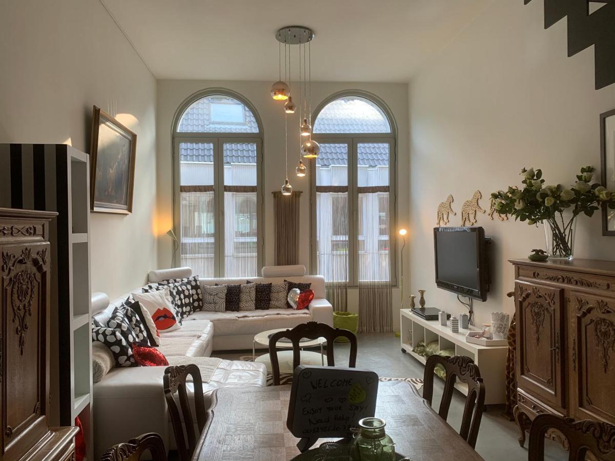 Appartement Wellness Loft With Sauna, Jacuzzi, Roof Terrace & Amazing View à Anvers Extérieur photo