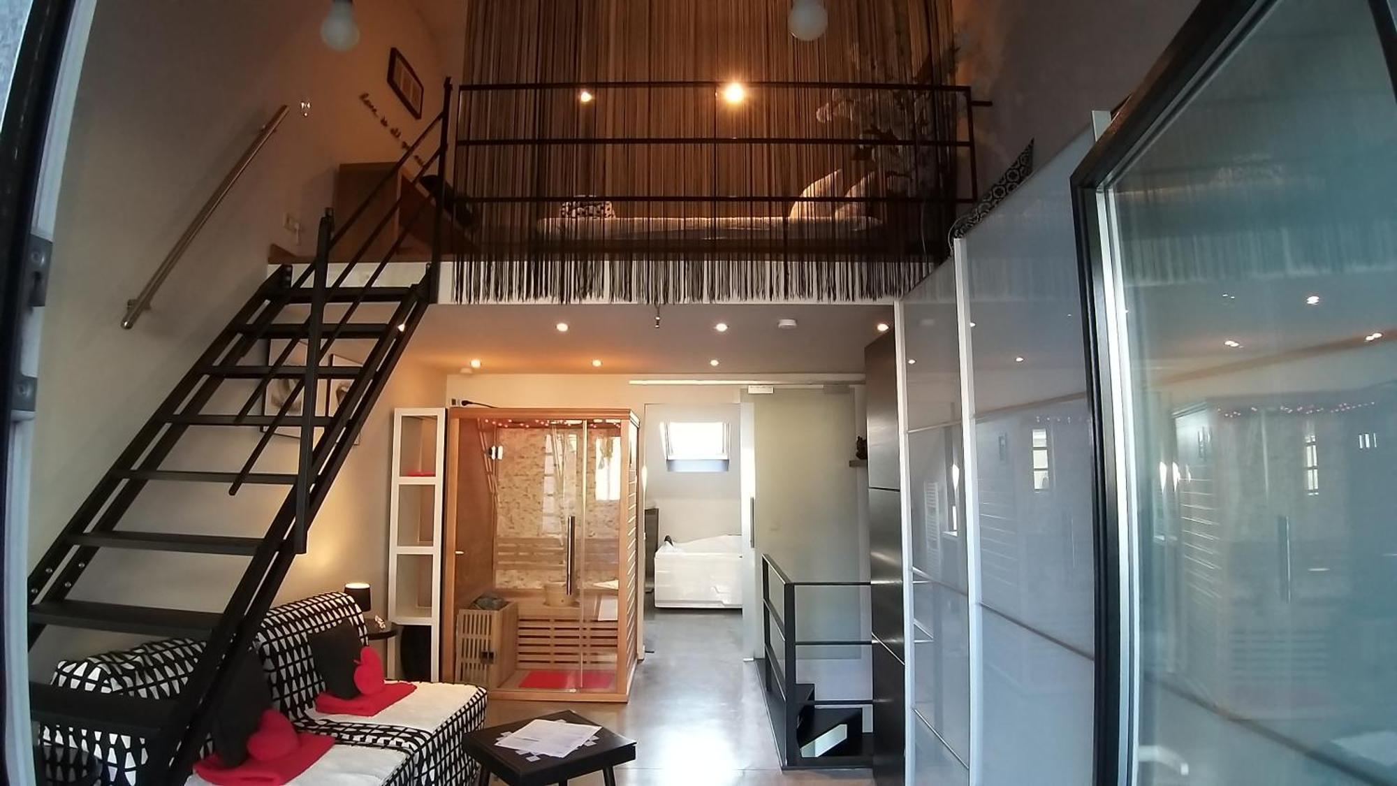 Appartement Wellness Loft With Sauna, Jacuzzi, Roof Terrace & Amazing View à Anvers Extérieur photo