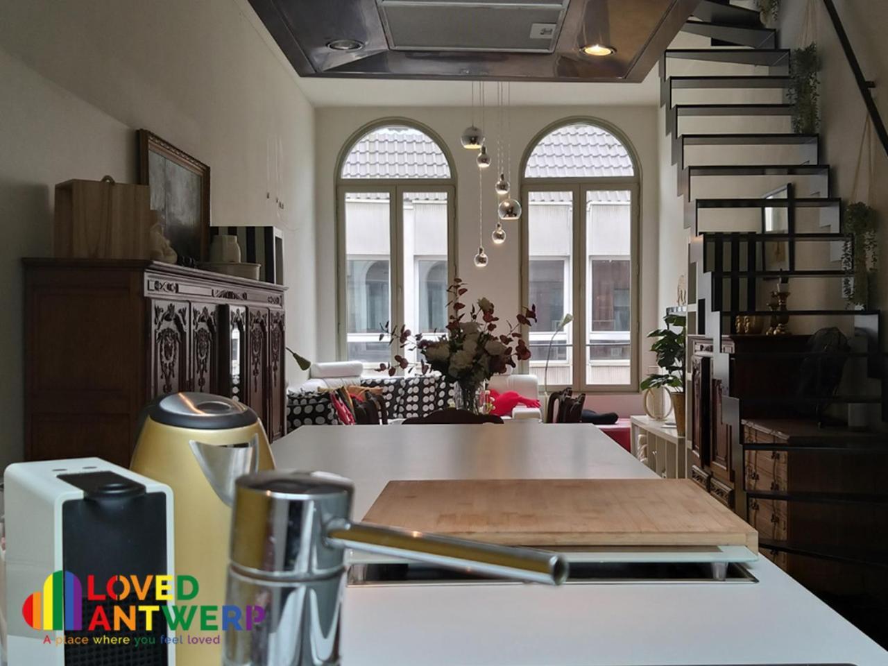 Appartement Wellness Loft With Sauna, Jacuzzi, Roof Terrace & Amazing View à Anvers Extérieur photo